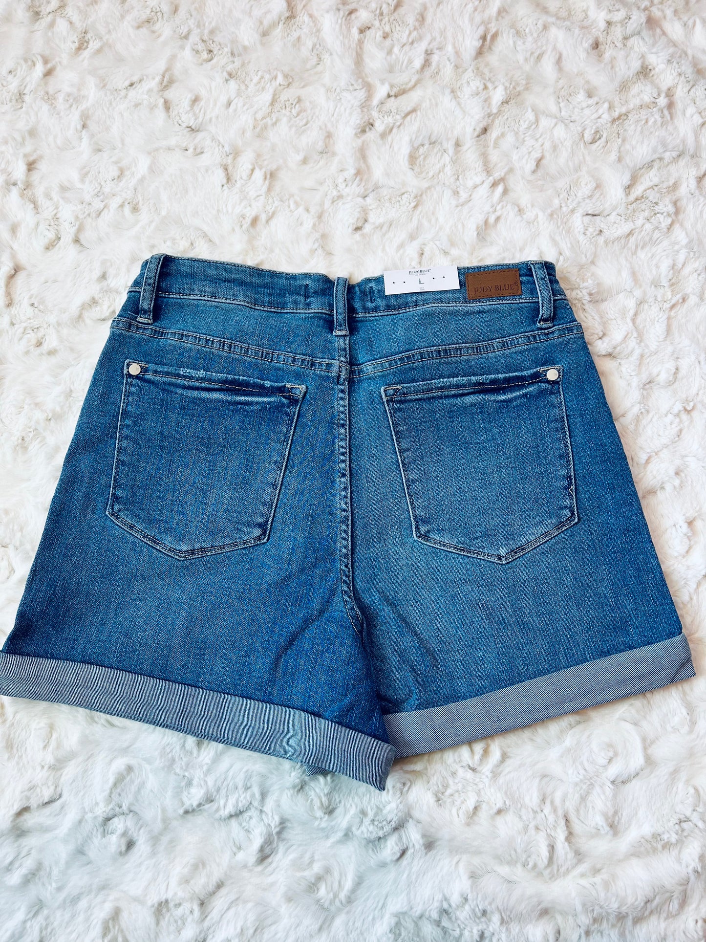 Judy Blue Light Wash Shorts