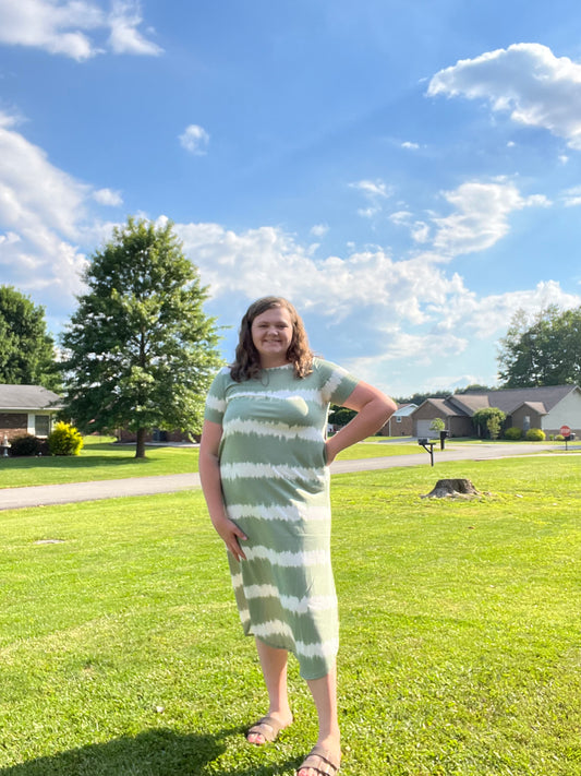 Sage Midi Dress